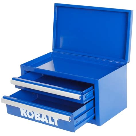 kobalt mini 10.83-in 2-drawer red steel tool box|Kobalt Mini 2.